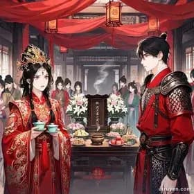 Khăn Đỏ Trùm Bài Vị