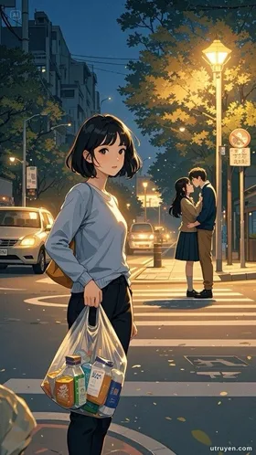 Bạn Cùng Phòng Và Vị Hôn Phu Dưới Đèn Đường