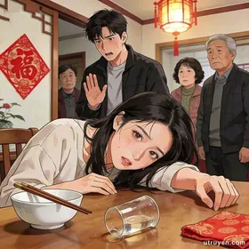 Đêm Giao Thừa, Tôi Bị Bạn Trai Dâng Cho Cậu Ruột