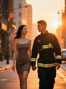 Lính Cứu Hỏa Và Tiểu Trà Xanh Không Bắt Lửa