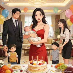 Ngày Con Tròn Bách Nhật, Chồng Dẫn Tình Nhân Và Con Riêng Về Nhà