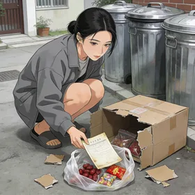 Ngày Tôi Nhặt Lại Thùng Quà Trong Thùng Rác