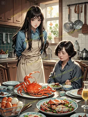 Sống Lại, Tôi Để Mẹ Chồng Ăn Hải Sản Thoải Mái