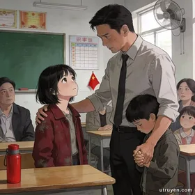 TẠI BUỔI HỌP PHỤ HUYNH, BỐ BẮT TÔI GỌI ÔNG ẤY LÀ CHÚ1