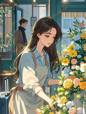 Tiệm Hoa Của Người Phụ Nữ Mạnh Mẽ