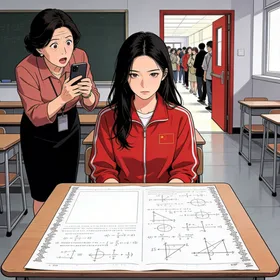 Tờ Giấy Trắng Trong Kỳ Thi Toán