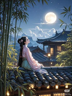 Trăng Soi Chiếu Cố Nhân